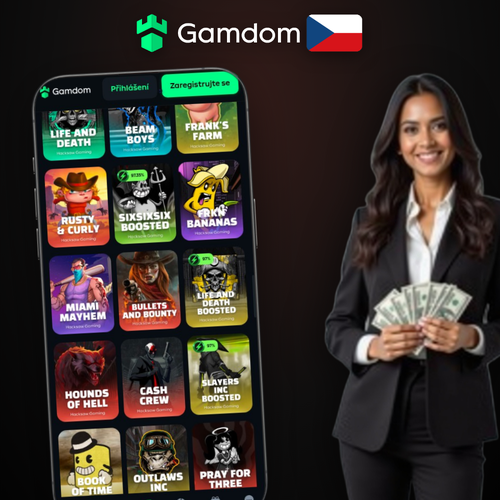 Gamdom Kasino aplikace v mobilním prohlížeči – okamžitý přístup bez stahování