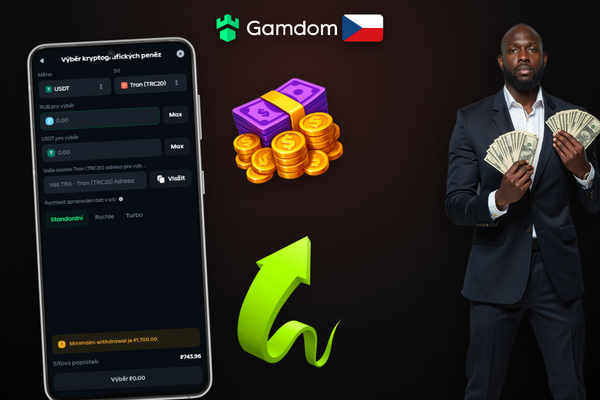 KYC ověření totožnosti pro výběr výher v Gamdom Kasino — nahrání dokladů