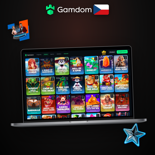 Gamdom Kasino pro PC spuštěné přímo v prohlížeči bez instalace