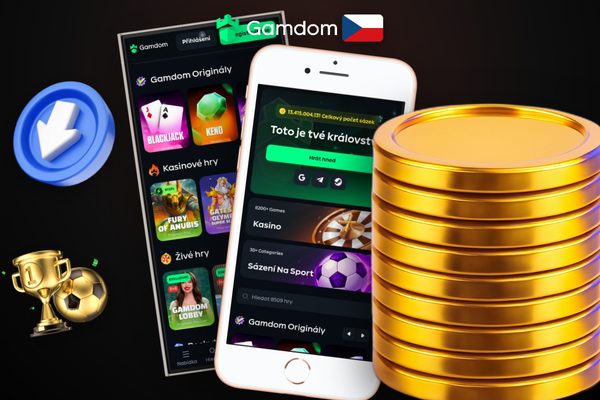 Gamdom Kasino aplikace – VIP Royalty Club s 24 úrovněmi přímo v mobilním dashboardu